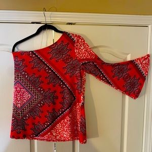 Off the shoulder blouse